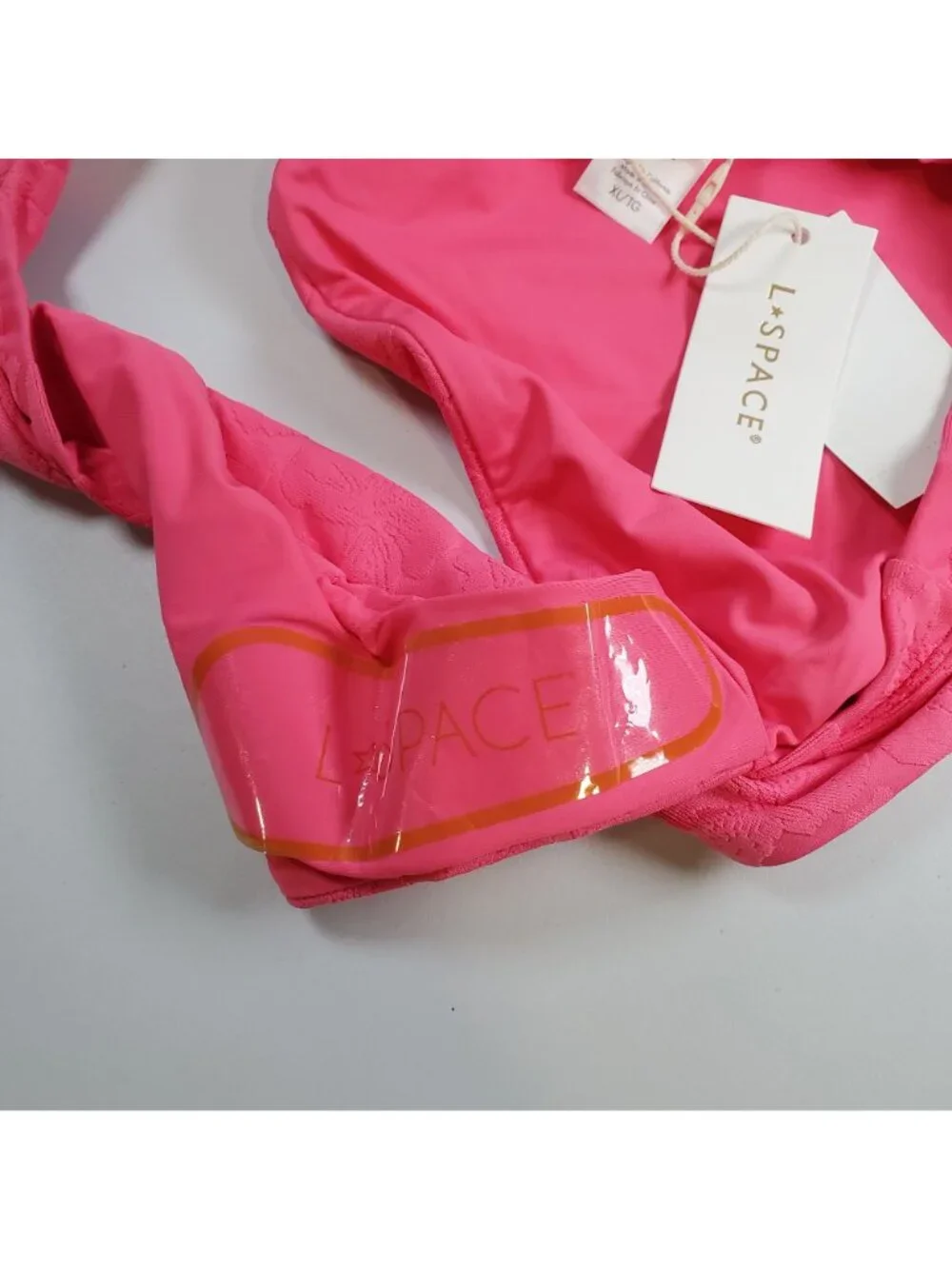 L*Space Mercer Classic Bikini Bottom Size XL NWT Swimwear Low Waist Pink